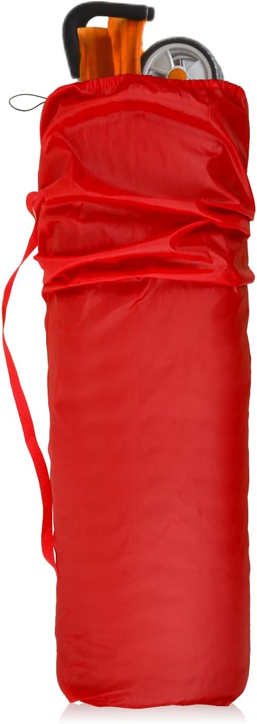 lasuroa Stroller Bag for Airplane Gate Check Umbrella Stroller Travel Bag with Handle Waterproof Portable Red - Image 1