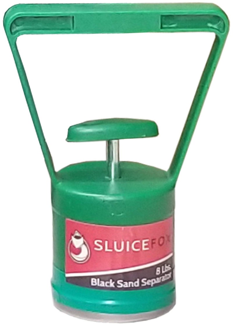 Sluice Fox Huntley Sweeper Magnet â€“ Magnetic Pickup Tool for Gold Panning & Black Sand Separation â€“ Handheld Prospecting Magnet (8 lb, 16 lb, 35 lb, 50 lb, or 75 lb) - Image 1