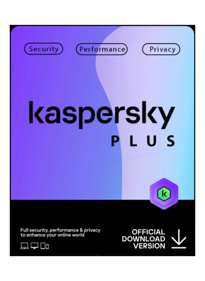 Kaspersky Plus Internet Security 1 Device 1 Year | KL1042I5AFS-SLIM 