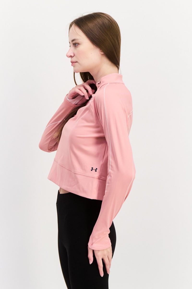 UNDER ARMOUR Women Sportswear Fit Training Top, Pink - Image 4
