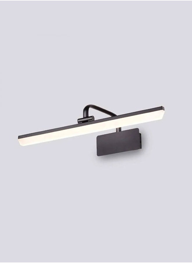 ٍSiera Light - Modern black panels and mirrors warm light 7 watt - 44 cm 7031 - Image 1