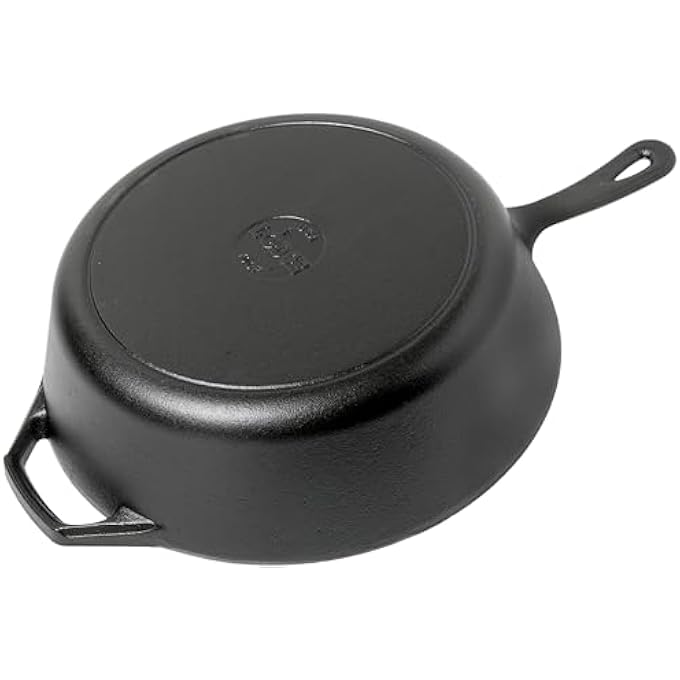 مقلاة L10Dsk3 من الحديد الزهر بعمق 12 بوصة - Image 2