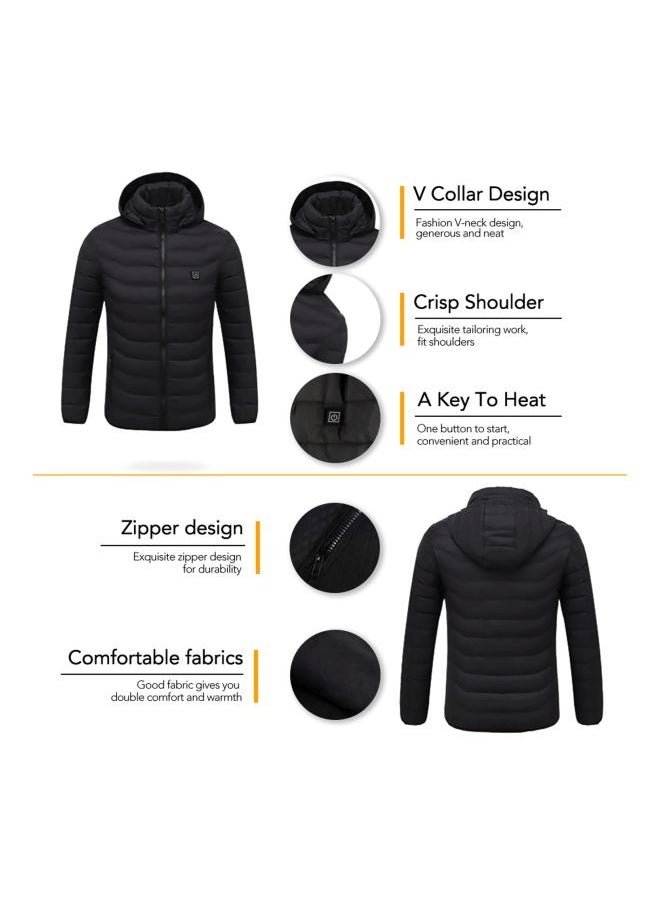 HALAMODO Electric Thermal Heating Long Sleeves Jacket XXL  - Image 4