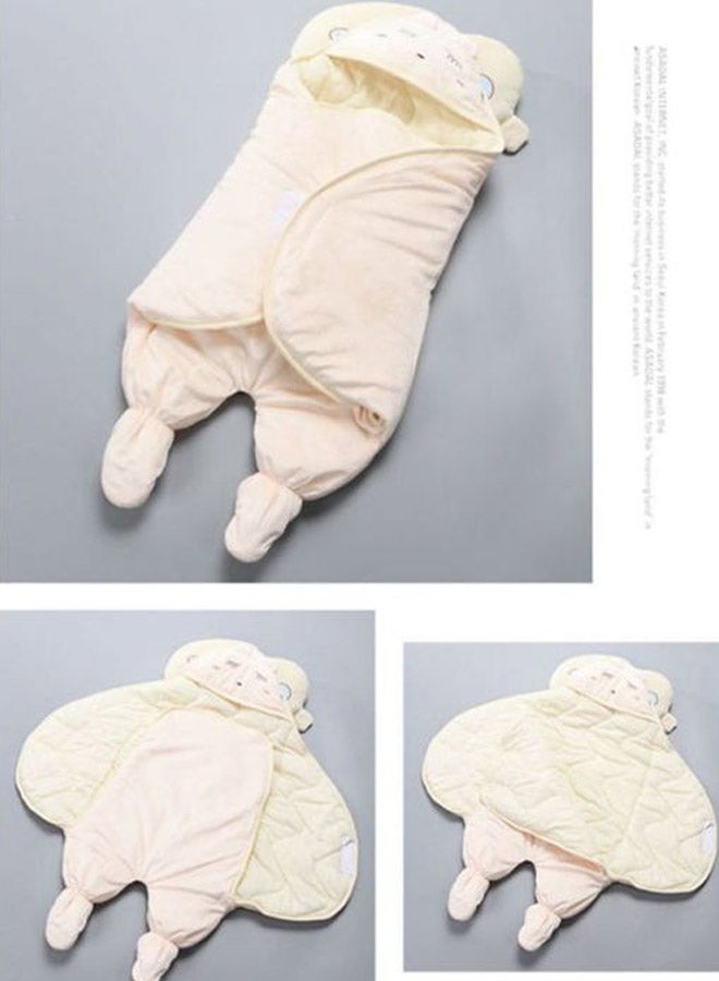 Cotton Sleeping Bag With Hood And Velcro - Image 3