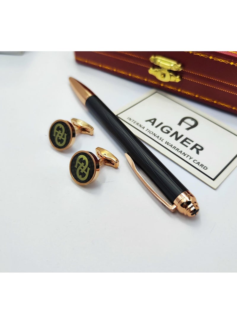 Aigner pen and cufflink  New, new, latest release