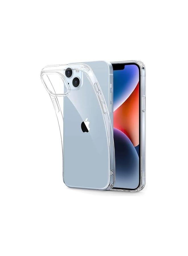 PROMASS Project Zero Clear Case + Tempered-Glass Screen Protector + Camera Lens Protector for iPhone 14 Plus - Clear - Image 2