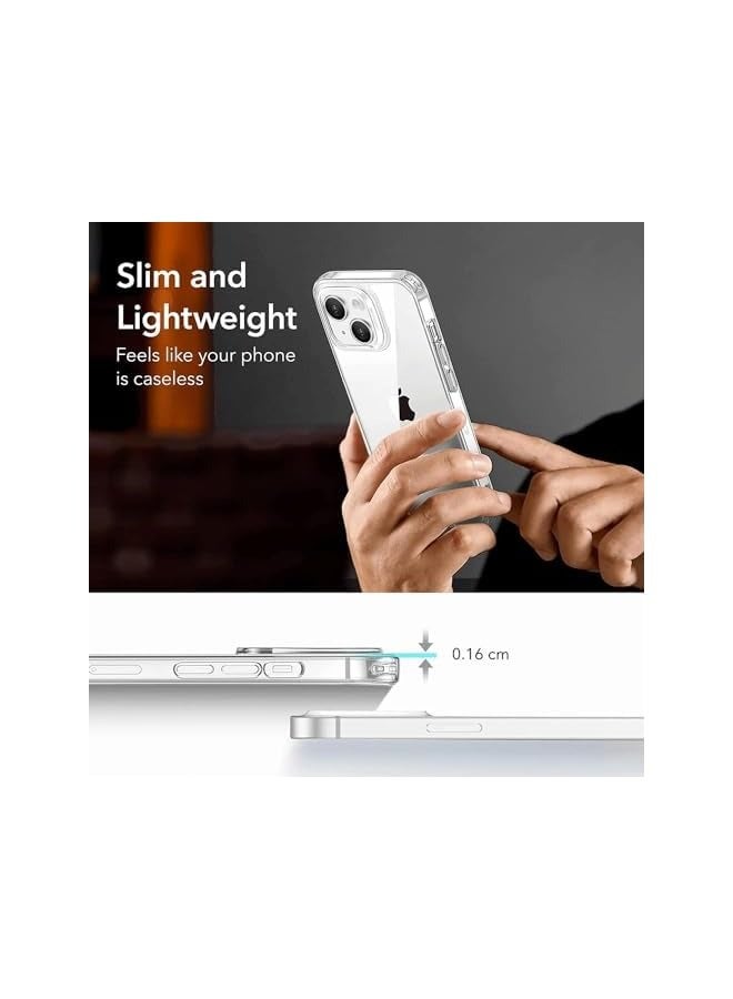 PROMASS Project Zero Clear Case + Tempered-Glass Screen Protector + Camera Lens Protector for iPhone 14 Plus - Clear - Image 3