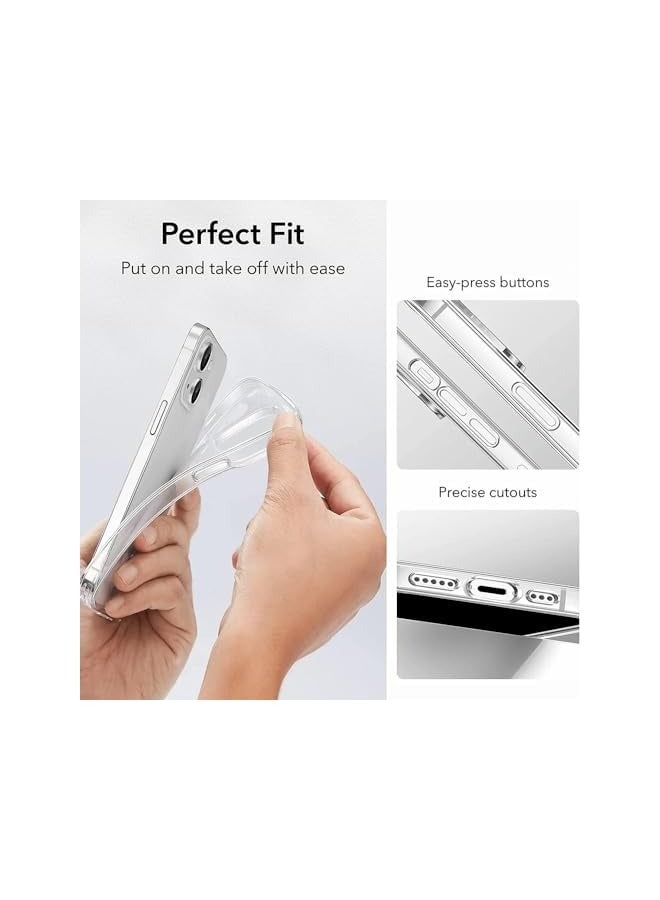 PROMASS Project Zero Clear Case + Tempered-Glass Screen Protector + Camera Lens Protector for iPhone 14 Plus - Clear - Image 4