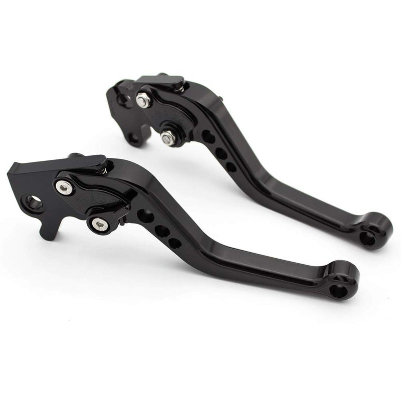 Generic NICEDOLL CNC ATV Clutch Brake Levers Compatible with YFM700 Raptor 700R 2008-2023, YFZ450 YFZ450R YFZ450X 2008-2020, YFM250 Raptor 2008-2013, Raptor 125 YFM125R 2011-2013 Short Adjustable  - Image 2