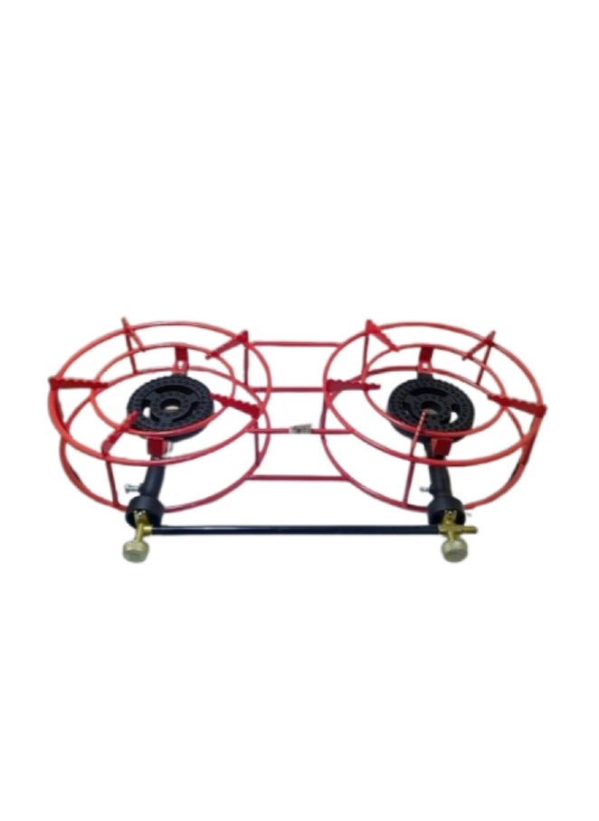 Generic 2 burner gas stove Red  - Image 3