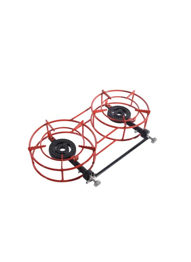 Generic 2 burner gas stove Red  - Image 2