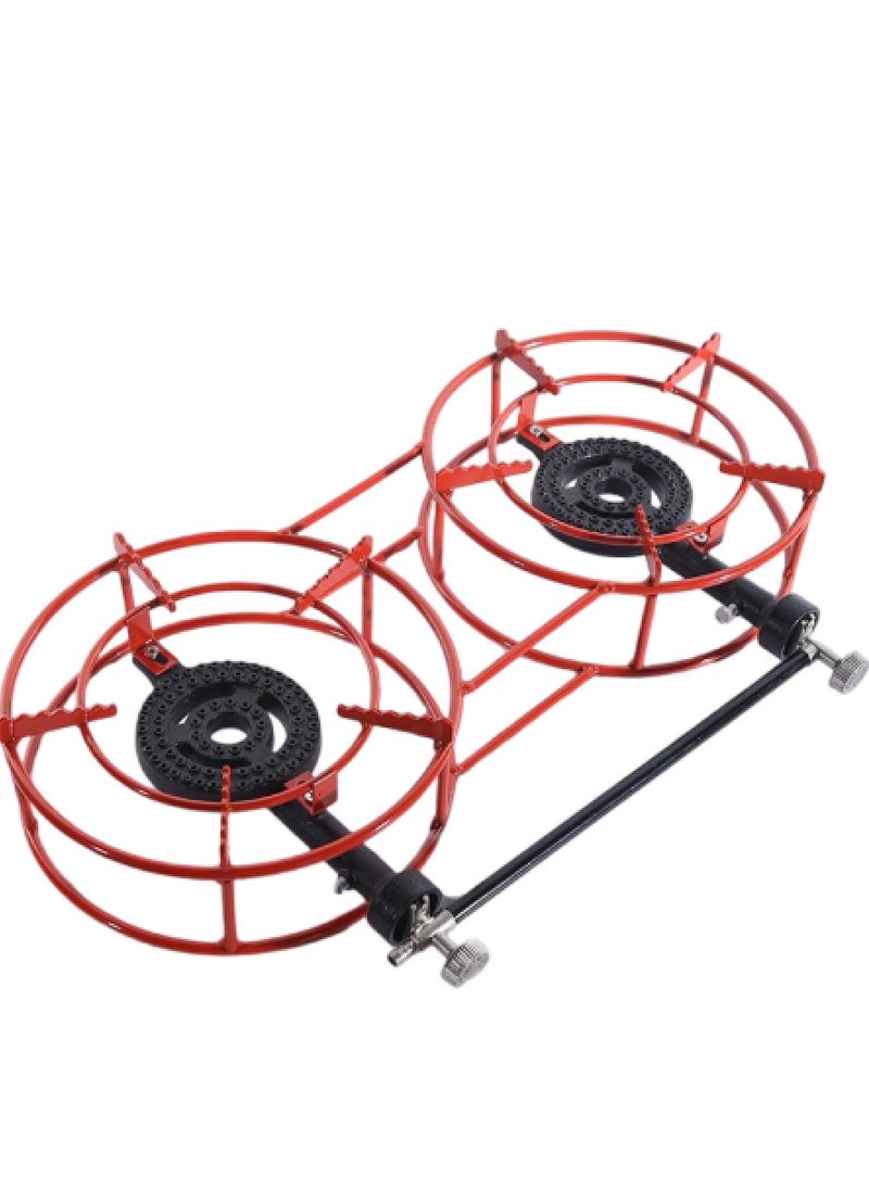 Generic 2 burner gas stove Red  - Image 1