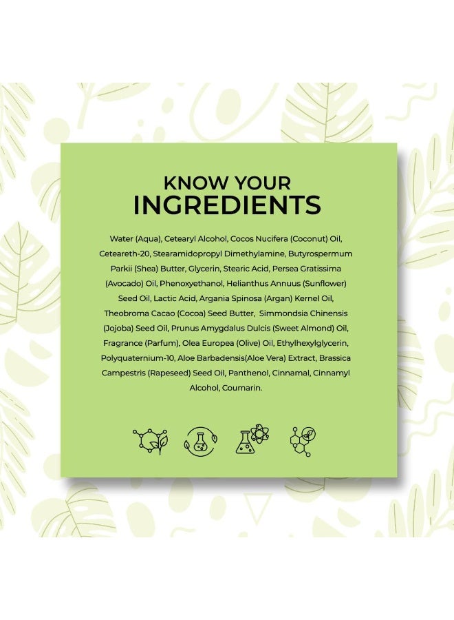 Cosmo Soft And Shine Avocado Shea Butter Leave-In Moisturizing Conditioner 325 G - Image 3