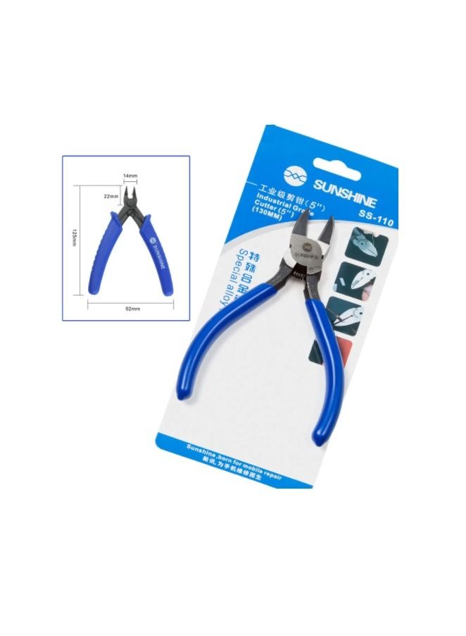Sunshine Electrical Cutting Pliers Jewelry Wire Cable Cutter Side Snips Flush Pliers Tool - Image 5