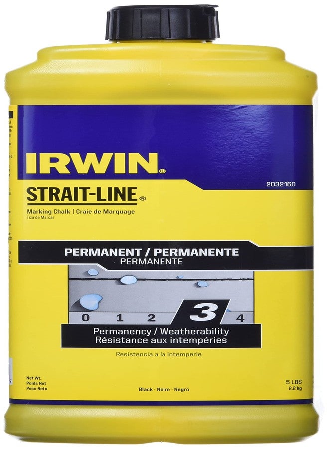 IRWIN Tools 2032160 Strait-Line Permanent Marking Chalk - Image 1