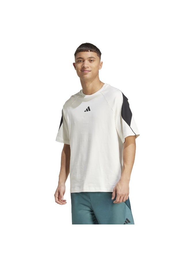 Adidas Adidas M Stadium Tee M White Not Sports Specific T-Shirts For Men - Image 2