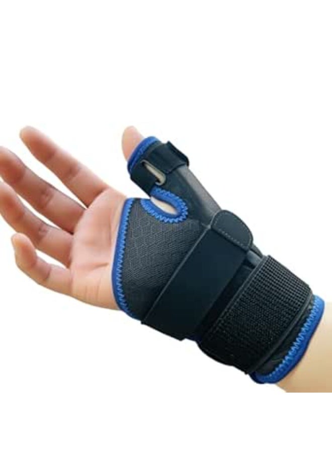 Adjustable Ergonomic Thumb Spica Splint, Universal Left and Right Hand Thumb Stabilizer, Premium Support Brace for Trigger Finger, Sprains, and Joint Pain Relief - Image 1