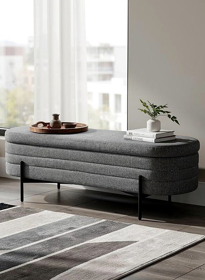 Living Modern Storage Bench For Bedroom, Living Room 120x46x40 CM - Image 1