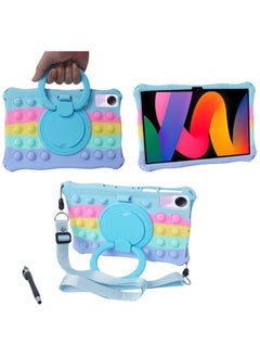 General Case Compatible with Xiaomi Redmi Pad SE 11 Inch 2023 Kids Friendly with Hand Strap Shoulder Belt Rotatable Stand Cover Funda  - Image 1