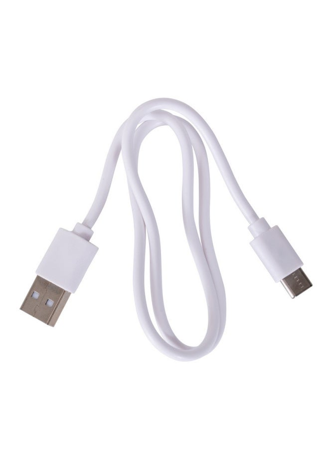 Type-c Charging Line 0.3 Meters 50cm Short Line For Bluetooth Headset Audio Typc Distribution Line Data Line 1 Meter-Color:Black-Length:1m Copper  - Image 4