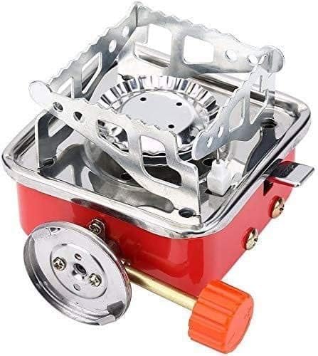 DPCR 11-Piece Camping Cookware Mess Kit with Gas Stove, Lightweight Nonstick Pot & Pan Set with Spork, Bowls, Sponge & Travel Bag – Compact Outdoor Cooking Gear for Backpacking, Hiking, Scouts - Image 3
