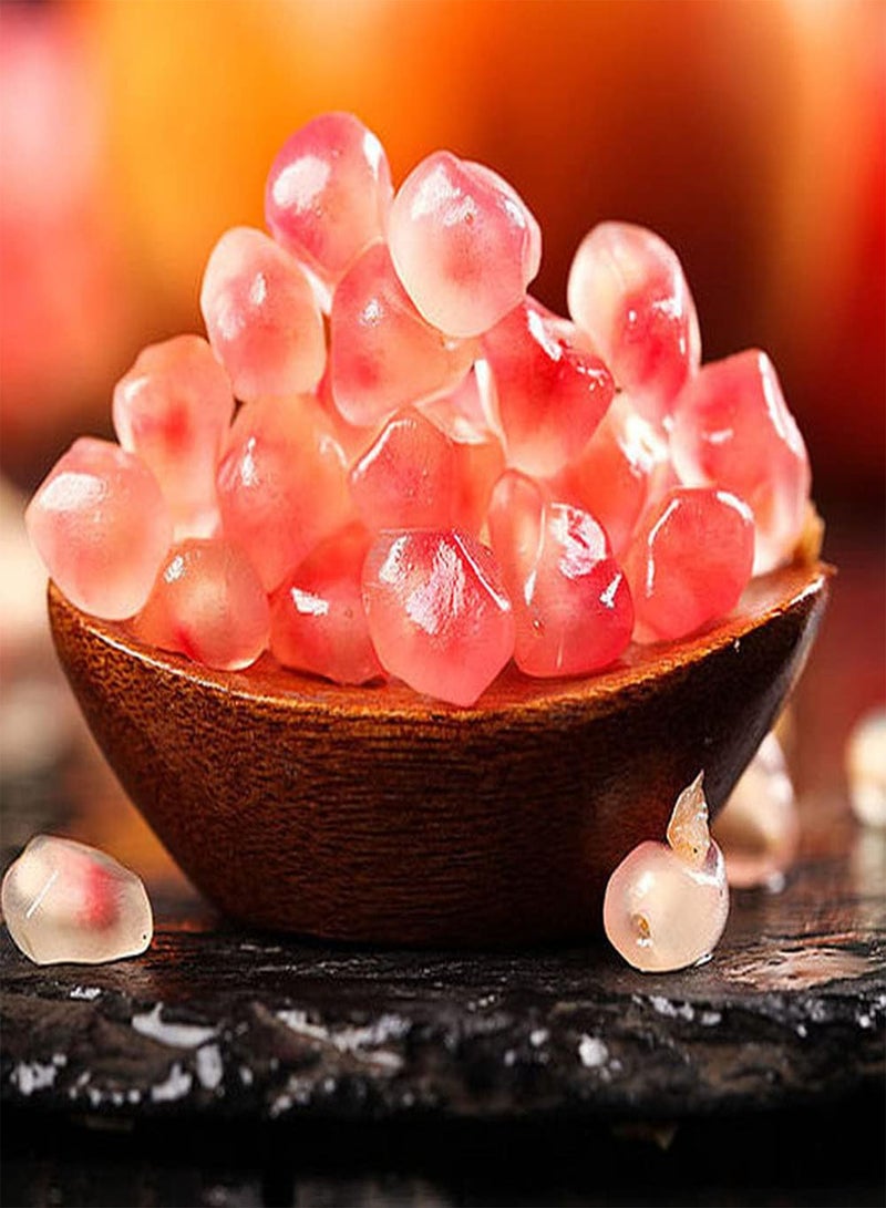 GGOOT 20Pcs Pomegranate Seeds Non GMO Heirloom Fruit Unique Fruit Decoration Garden Balcony Natural Delicious Fruits Easy Planting - Image 2