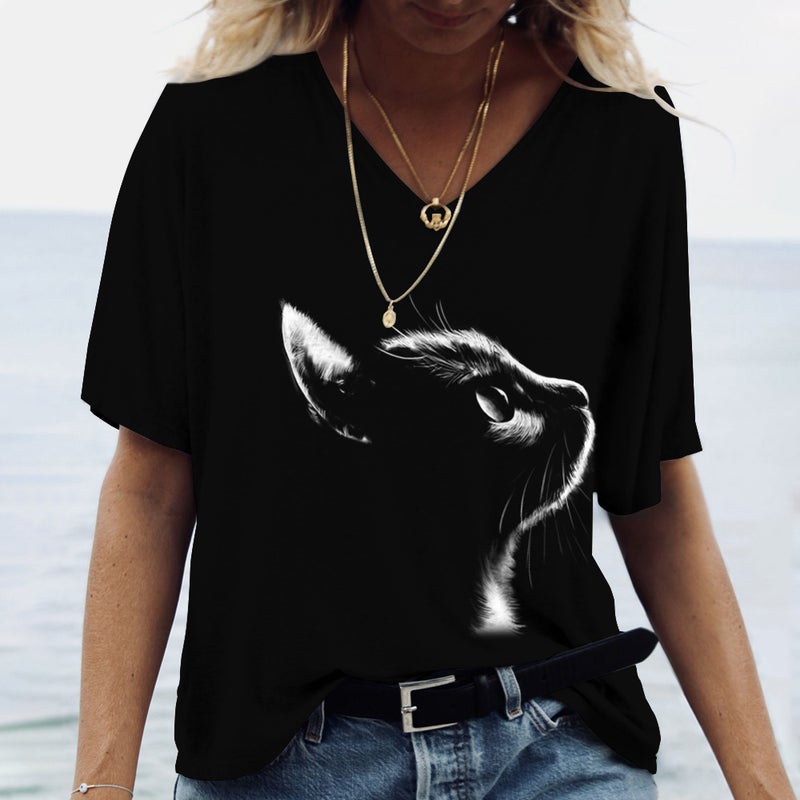 2024 T-Shirt Independent Station Women'S Short-Sleeved Wish Spot Temu - Image 1