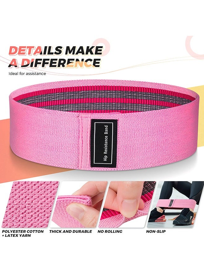 حزام المقاومة ، حزام التمارين الرياضية للرجال والنساء ، 3 مجموعات من حزام تمدد الوركين ، حزام تمدد بيلاتي - Image 2