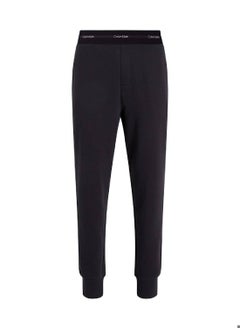 CALVIN KLEIN Men's Lounge Joggers - Icon Cotton Terry - Cotton, Black 