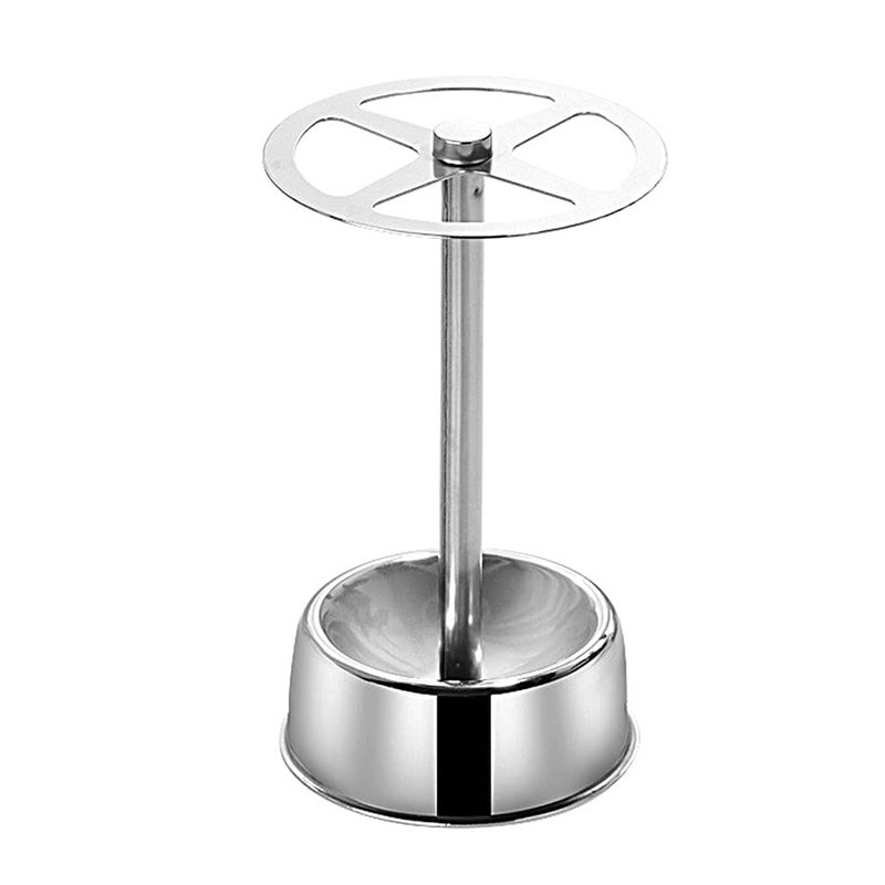 Teensery Stainless Steel Toothbrush Holder Stand with 4 Slots MultiPurpose Metal Storage Organizer for Home Office Bathroom Vanity Countertop