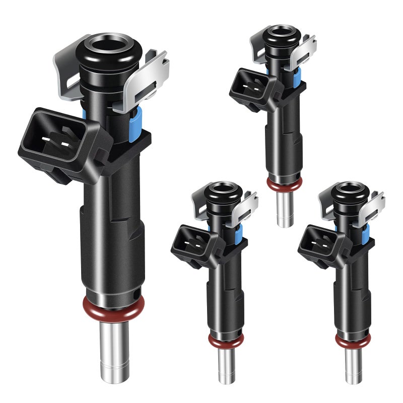 STZJAYE Fuel Injectors FJ1153 Set of 4 Compatible with Chevrolet Cruze 20112015for Cruze Limited 2016for Sonic 20122015 L4 18L 8002189N - Image 2