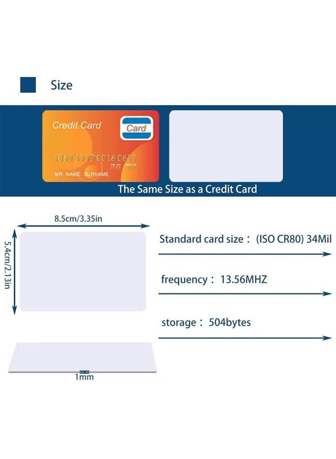 NFC Cards  215 NFC Tags NFC Chip NFC Business Card  NFC Tags  Smart Gaming Card Rewritable 215 NFC Tags For NFC Phone And Device Available NFC Labels Card - Image 2