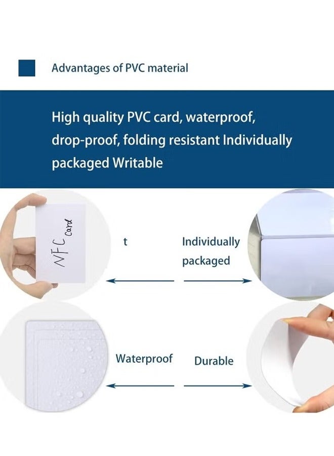 NFC Cards  215 NFC Tags NFC Chip NFC Business Card  NFC Tags  Smart Gaming Card Rewritable 215 NFC Tags For NFC Phone And Device Available NFC Labels Card - Image 4