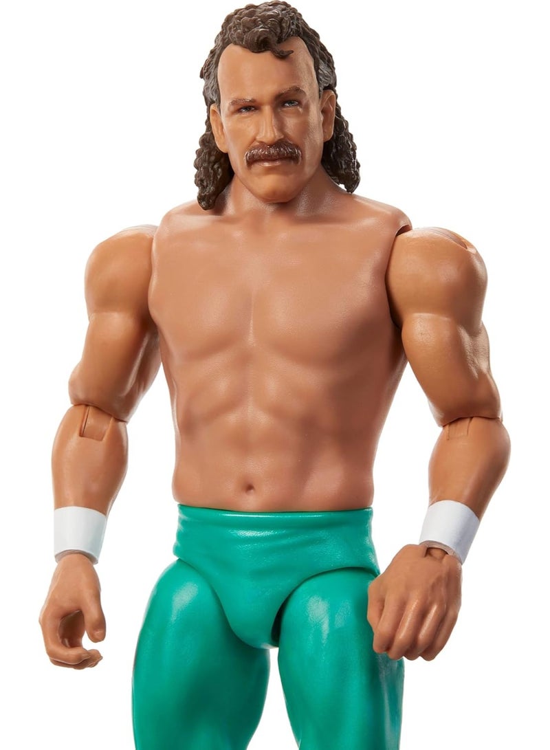 WWE Mattel WWE Main Event Jake Roberts Figure - Image 3