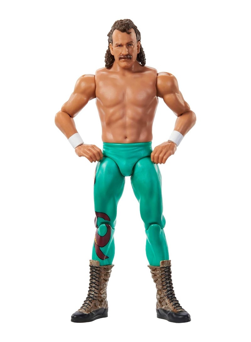 WWE Mattel WWE Main Event Jake Roberts Figure - Image 2