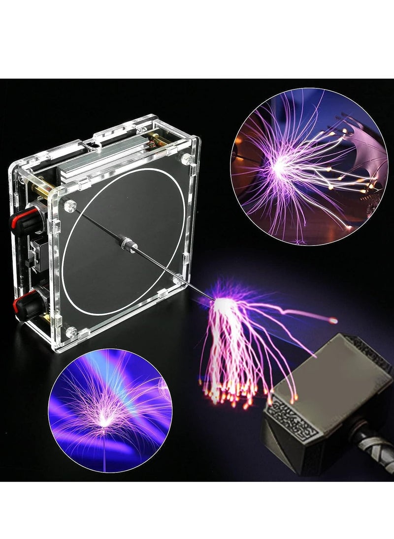 Musical Coil for Tesla, Bluetooth Music Coil, Touchable Artificial Lightning Spark Gap Arc Generator, Wireless Transmission Experiment Model, Science Teaching Experiment Tool Desktop Toy