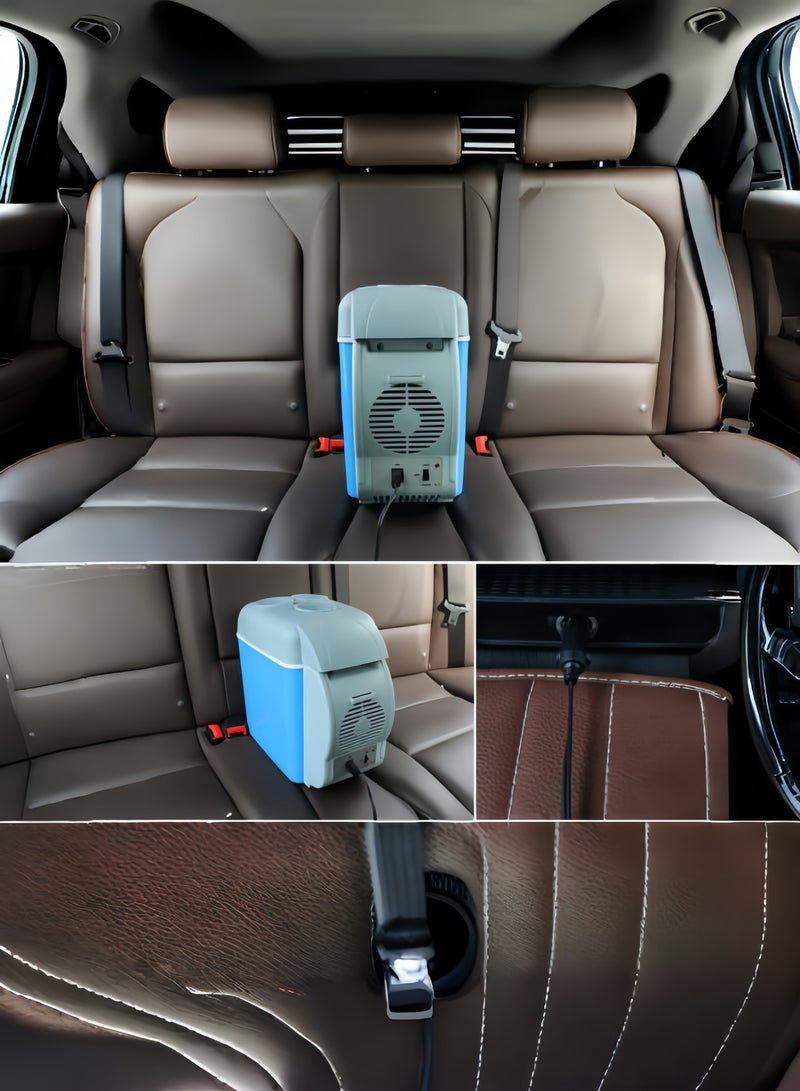 Portable Cooler Electric, 7.5L, Car 12v, Low Noise Refrigerator For Car, With Cooling And Heating Function Mini Electric Cooler, Car Refrigerator Suitable For Travel  - Image 1