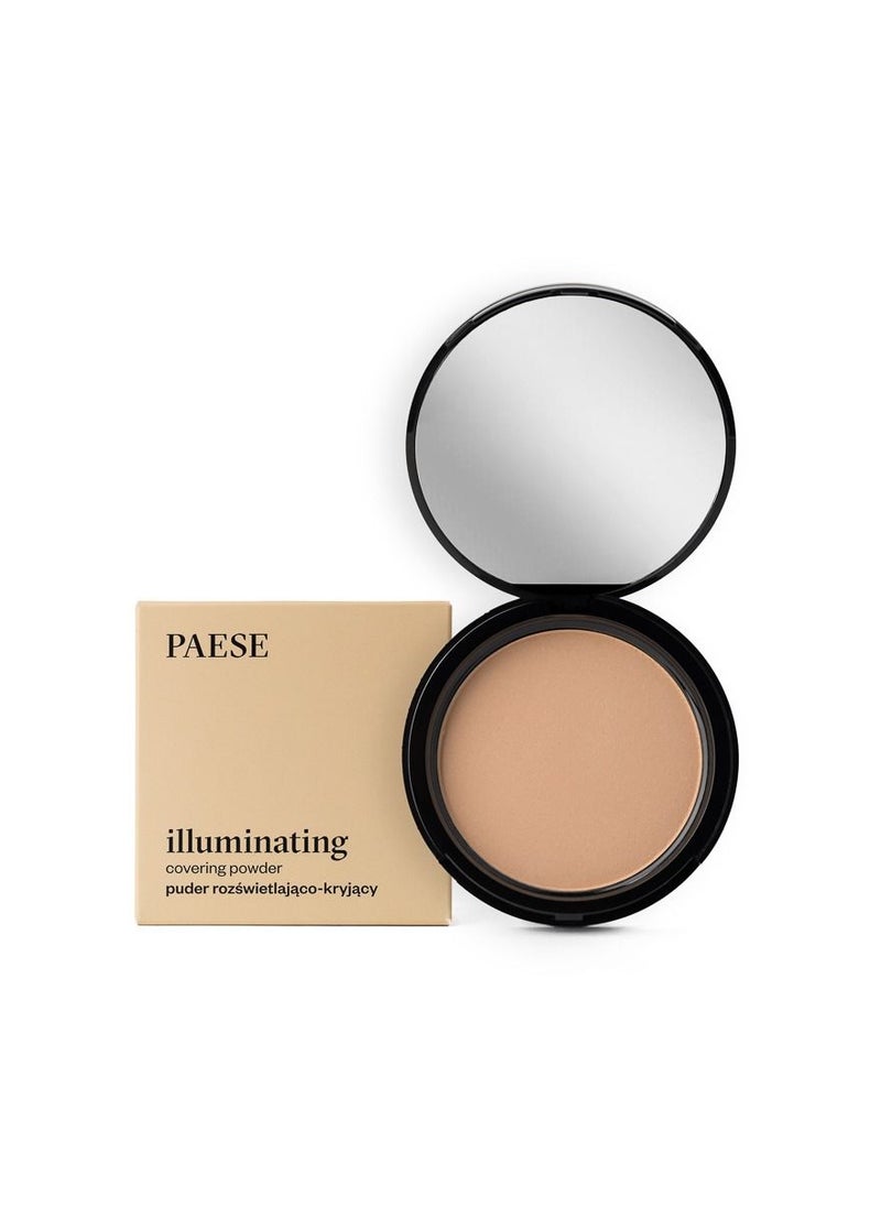 Illuminating Covering Powder smoothness of a powder and the covering properties of a foundation 4C Opalony