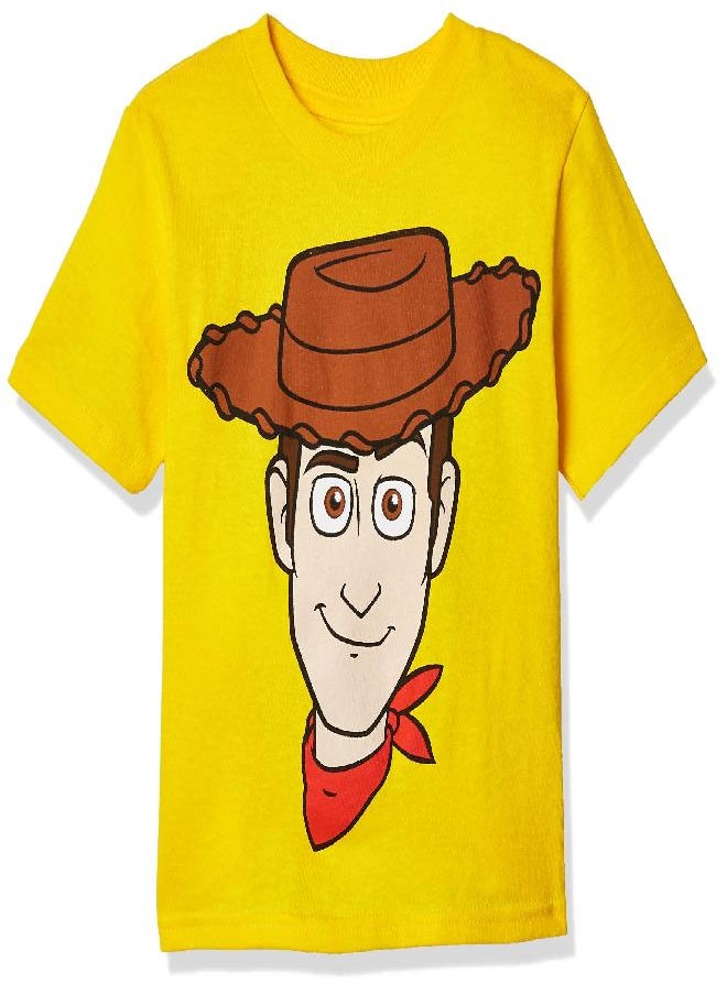 Disney Disney Little Boys' Toddler Woody Toddler T-Shirt, Yellow, 2T  - Image 1