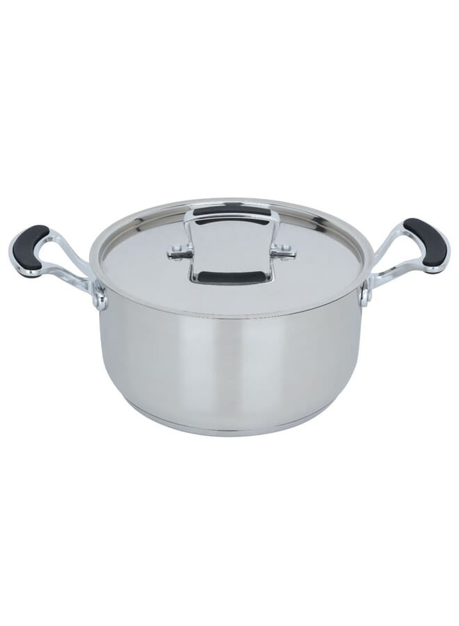 Rocky Stainless Steel Cookware Set With Silicone Handle 10 Pieces - Image 2