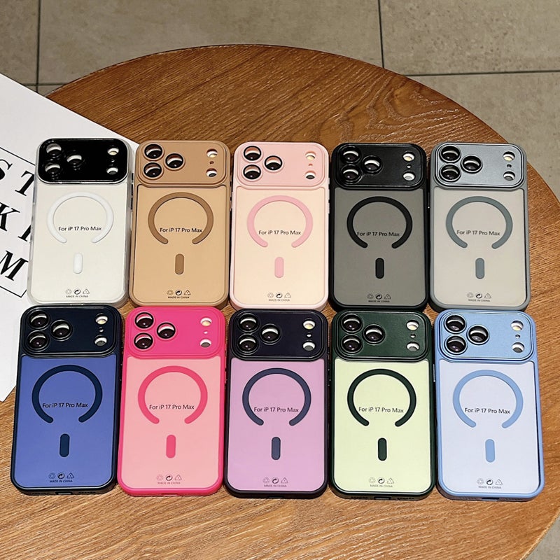 MagSafe iPhone 12 Pro TPU Case + PC for Full Coverage and Matte Finish and Skin Feel in Blue for Home Office - Image 2