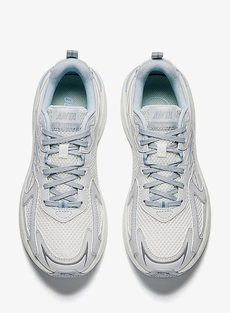 ANTA Beige/Grey/Milk Brown AT959 - Lifestyle Running Sneaker for Women | Best Price UAE