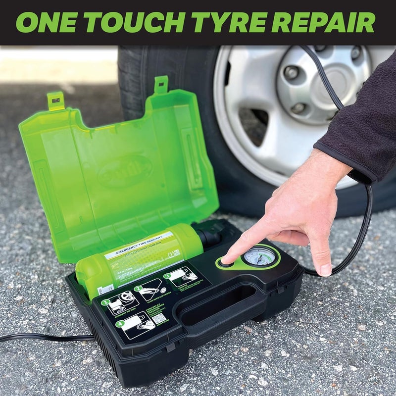 Slime 50159 Flat Tyre Repair Kit, Smart Repair Ultra, All-in-one Solution, Repairs and Inflates, Truck/SUV, 15 Min Fix - Image 5