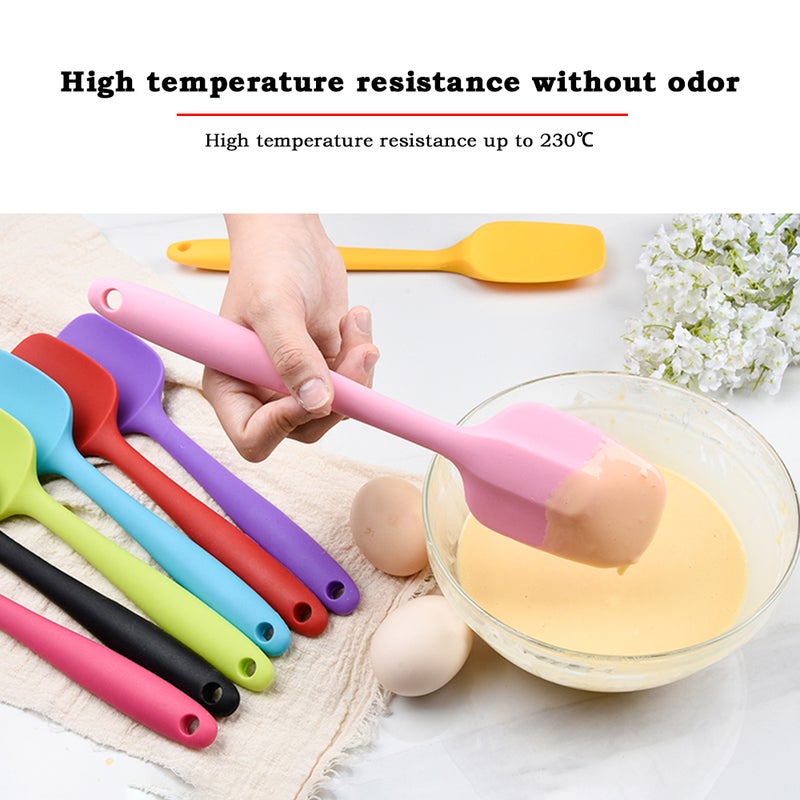 Silicone Spatula Heat-Resistant Spatulas Non-stick Spatulas for Home Cooking Baking Decoration - Image 3