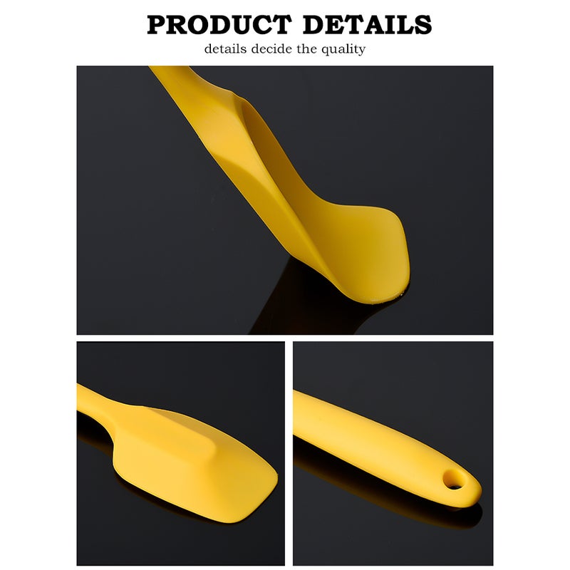 Silicone Spatula Heat-Resistant Spatulas Non-stick Spatulas for Home Cooking Baking Decoration - Image 5
