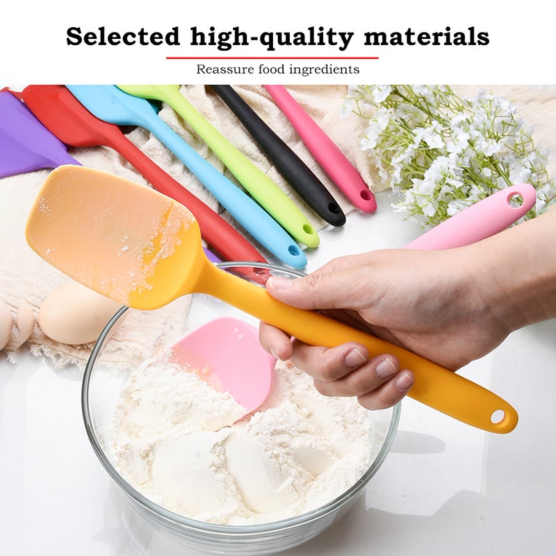 Silicone Spatula Heat-Resistant Spatulas Non-stick Spatulas for Home Cooking Baking Decoration - Image 2