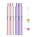 Tekson 8ml Travel Perfume Atomizer Refillable Mini Cologne Spray Bottle Empty Small Aftershave Portable Sprayer for Liquid Dispenser PinkPurple - Image 2