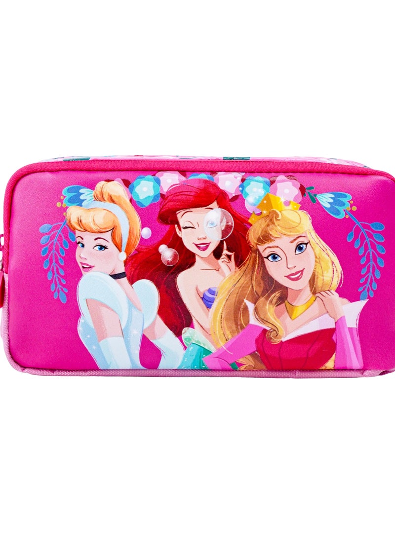 ديزني حافظة أقلام ديزني برينسيس ترى الخير في كل الأشياء مزدوجة الجيوب - Image 1
