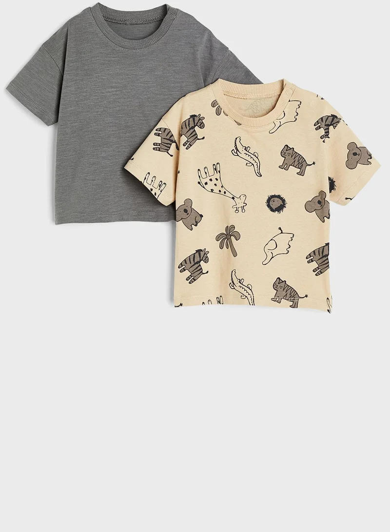 H&M Kids 2 Pack Assorted T-Shirt