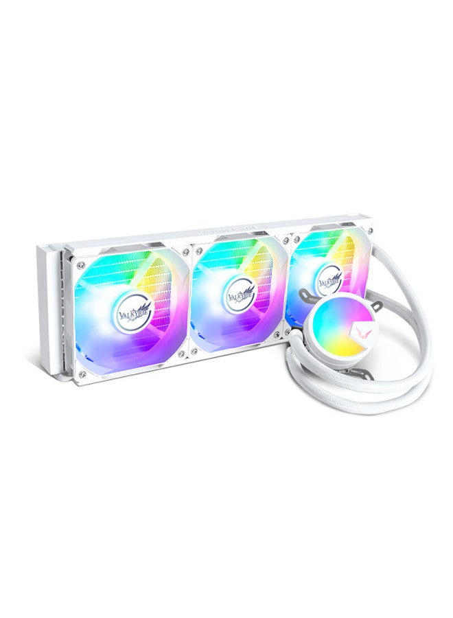 Valkyrie A360w Vk All-in Cpu Liquid Cooler, Multi-platform Brackets, Supports Lga1700, Argb Lighting Effects, Hidden Cable Management - Image 2